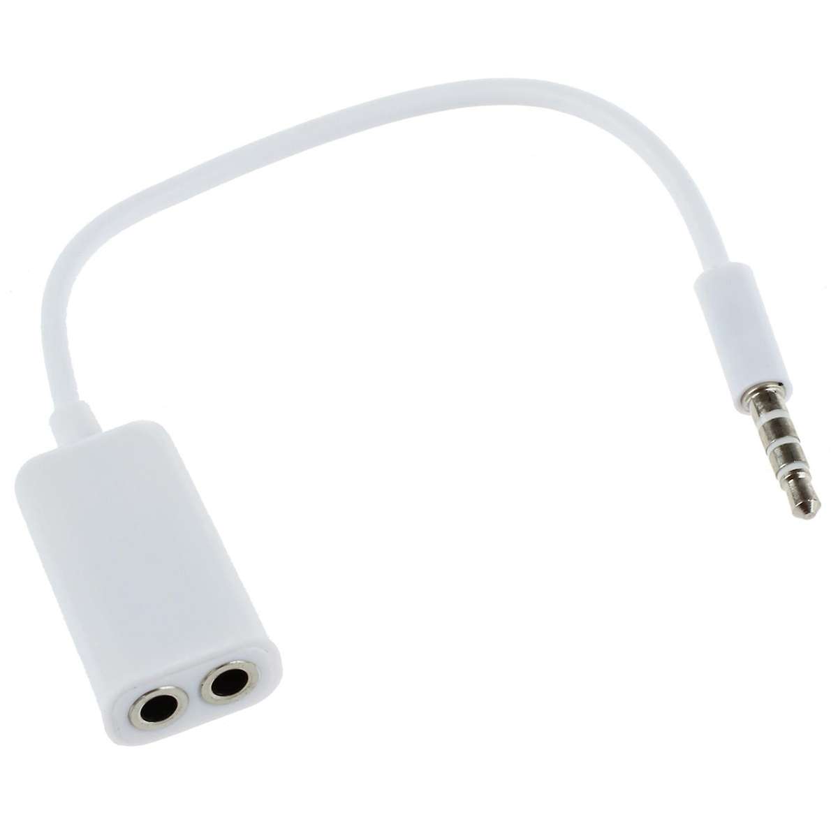 Dual 3.5mm Jack Stereo Headphone Adapter for Apple Ipad