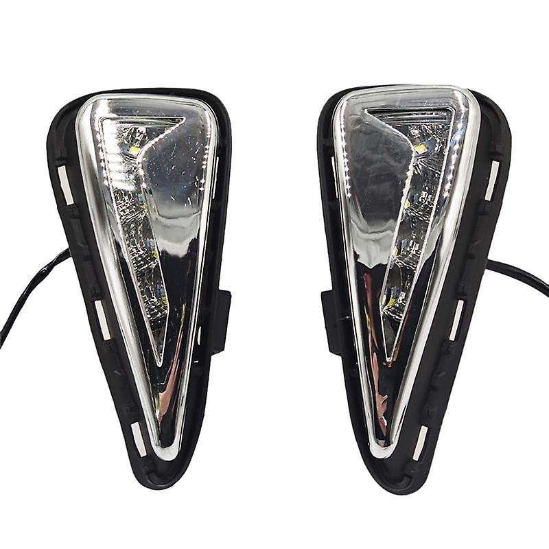 Car Led Drl Daytime Running Lights Front Turn Signal Lights