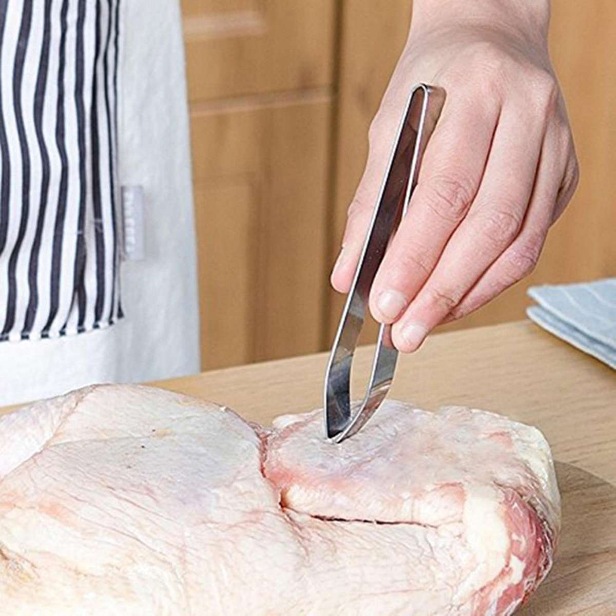 Lot De 2 Pinces A Desareter Professionnelle En Inoxydable Pince