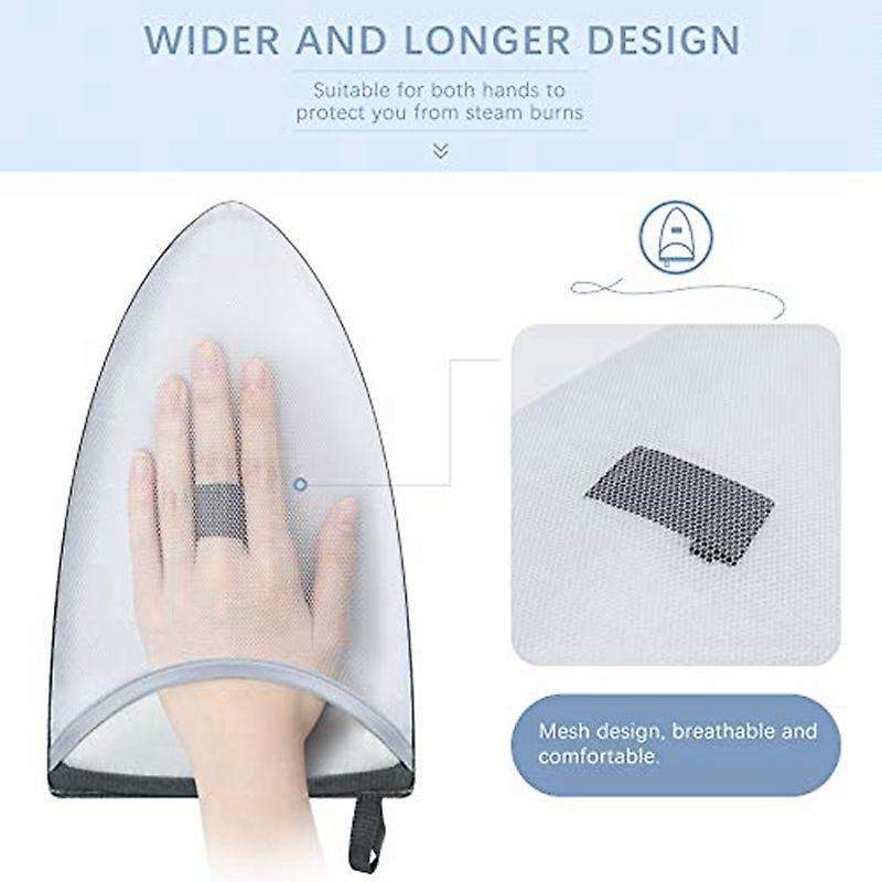 Garment Steamer Ironing Glove, Waterproof Anti Steam Mitt with Finger