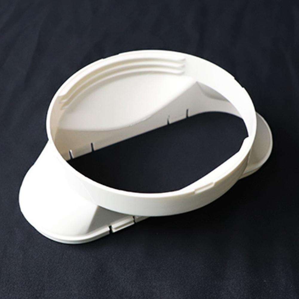 130mm Mobile Air Conditioner Exhaust Pipe Interface Flat Nozzle Joint