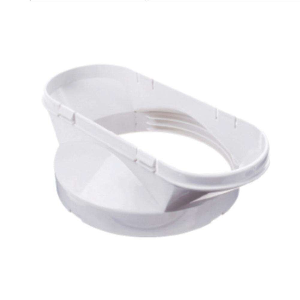 130mm Mobile Air Conditioner Exhaust Pipe Interface Flat Nozzle Joint