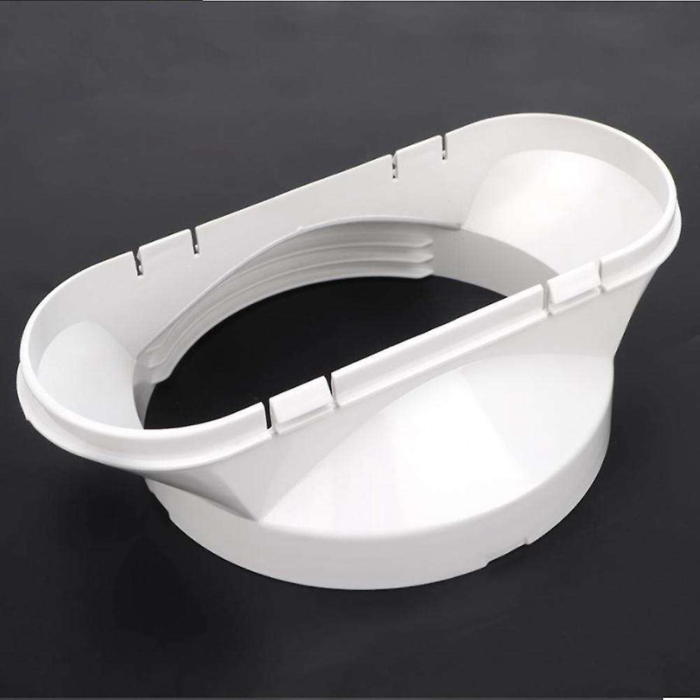 130mm Mobile Air Conditioner Exhaust Pipe Interface Flat Nozzle Joint