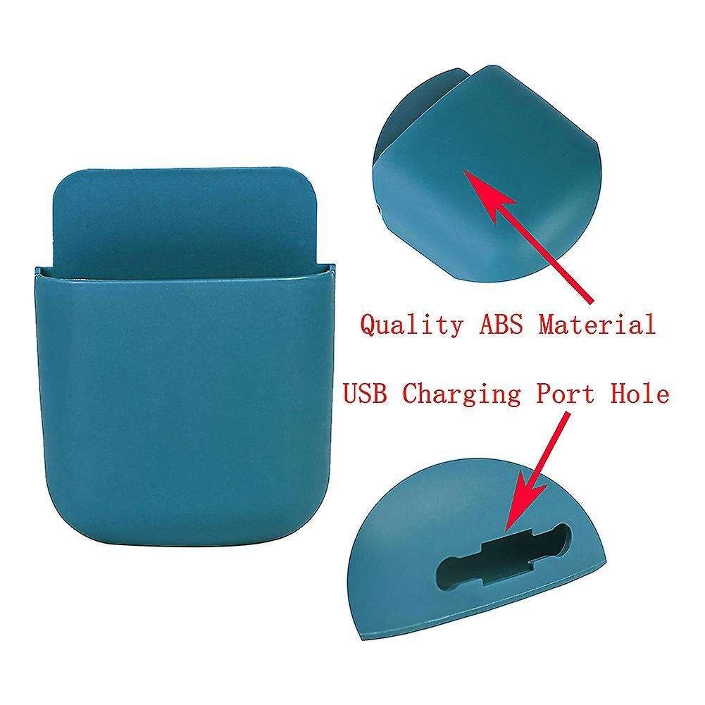 6 Pack Self-adhesive Wall Beside Mount Phone Storage Holder A