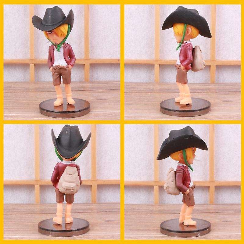 One Piece Luffy Anime Q Version Figures Model Figurine Action