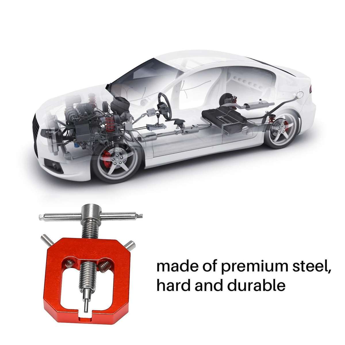 Rc Motor Gear Puller, Professional Tool Universal Motor Pinion (red)