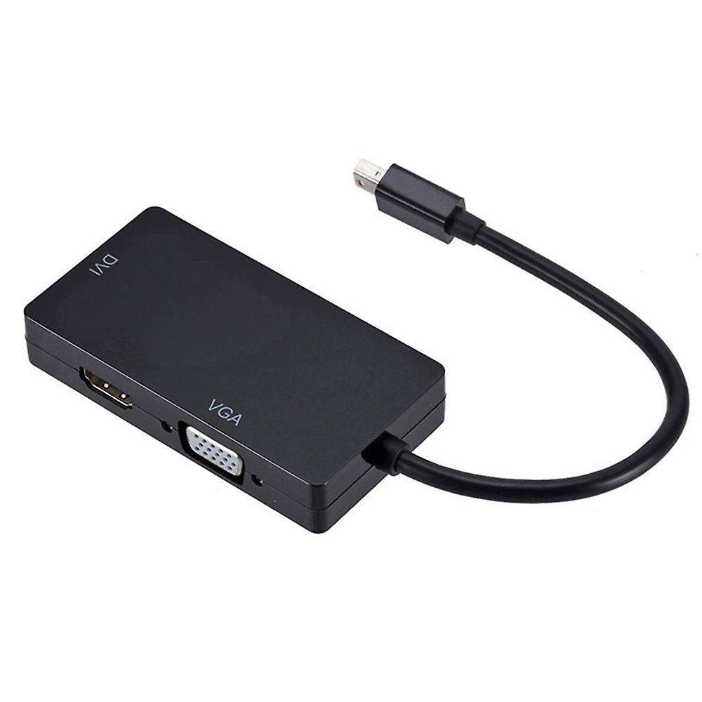 Mini Dp to Hdmi-compatible Vga Dvi Three-in-one Hd Converter Mini