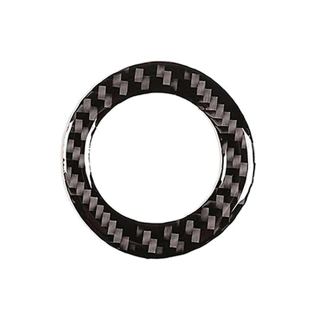 Carbon Fiber Car Key Ring Start Switch Trim Sticker for Toyota Hilux