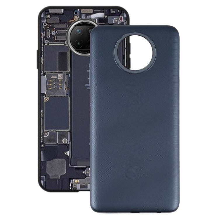 Original Battery Back Cover for Xiaomi Redmi Note 9 5G / Redmi Note 9T M2007J22G M2007J22C(Black)