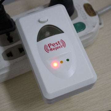 Ultrasonic Electronic Pest Animal Repeller Reject Anti-Mosquito Bug Insect Enhanced