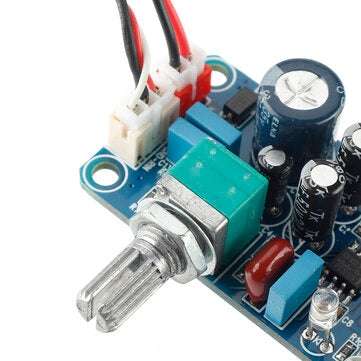 Low Pass Filter Bass Subwoofer Preamp Amplifier Board Single Power DC 9-32V Preamplifier with Bass V