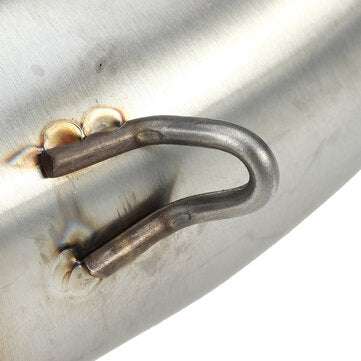 Motorcycle Mid Exhaust Middle Muffler Pipe Link Without Exhaust Slip-On Escape For Kawasaki Ninja400