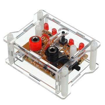 AD584 4 Channel 2.5V/7.5V/5V/10V High Precision Voltage Reference Module With Transparent Housing