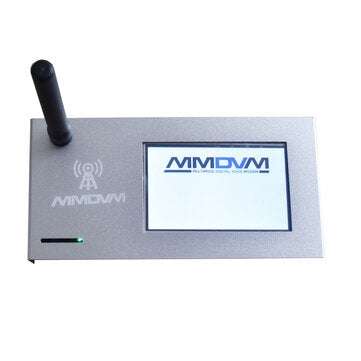 Assembled MMDVM Hotspot+3.2 inch LCD Screen+ Antenna+16G SD Card+Aluminum Case Su... (COLOR: SILVER)