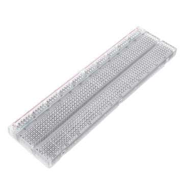 3pcs 730 Holes Transparent Breadboard Protoboard DIY Kit Universal PCB Circuit Board Solderless