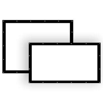 150Inch 16:9 4:3 HD Projector Display Screen Football Home Film Indoor Theater (SIZE: 4:3)