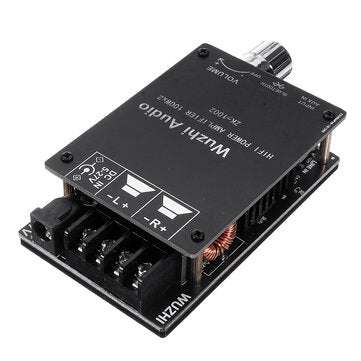 1002 HIFI 2x100W TPA3116 AUX+ bluetooth 5.0 HIFI High Power Digital Amplifier Stereo Board AMP Ampli