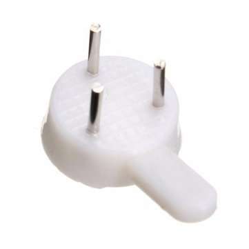 10pcs 24mm Creative Plastic Frames Hook Invisible Wall Nail