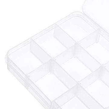 15 Grid Adjustable Electronic Components Project Storage Assortment Box Bead Organizer Jewelry Box P