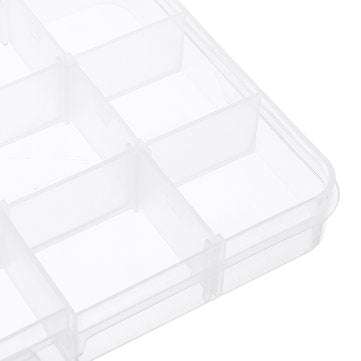 15 Grid Adjustable Electronic Components Project Storage Assortment Box Bead Organizer Jewelry Box P