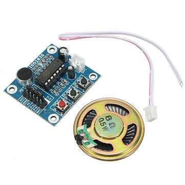 10pcs ISD1820 3-5V Voice Module Recording And Playback Module  Control Loop / Jog / Single Play Geek