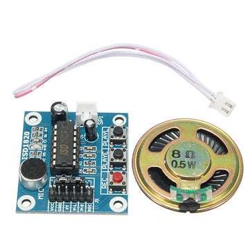 10pcs ISD1820 3-5V Voice Module Recording And Playback Module  Control Loop / Jog / Single Play Geek