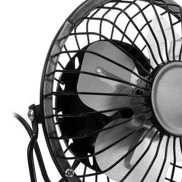 5W 5V 4inch Solar Panel External Fan Portable Fan For Outdoor Travel