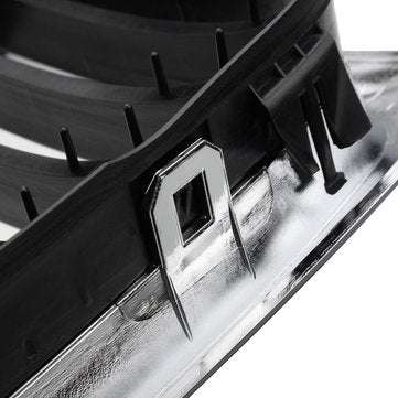 Chrome Black Front Grille Grill For BMW E39 5 Series 525 530 535 540 M5 1995-2004