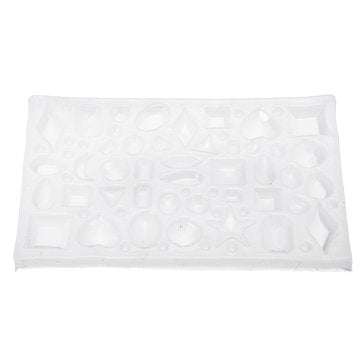 83Pcs DIY Silicone Molds Making Jewelry Pendant Resin Casting Mould Tool W/ Bag