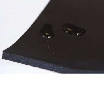 6Pcs/Set 5mm Vehicle Insulation Closed Cell Foam Rubber Self Adhesive Car Sound