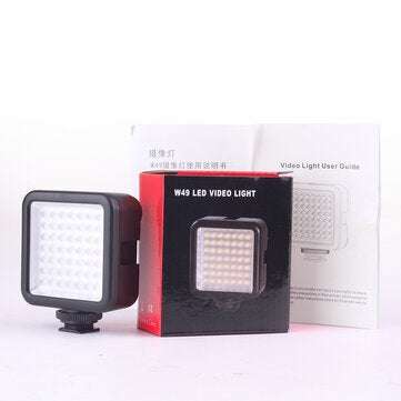Ulanzi W49 LED Pocket on Camera LED Video Light Photography Light for Gopro DJI Osmo Pocket DSLR Cam