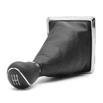 5 Speed Gear Shift Knob Stick Lever Gaitor Gaiter Boot Cover For Ford Focus