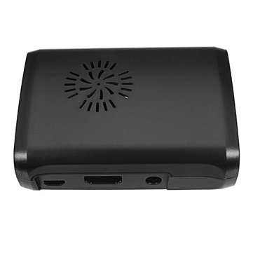 SunFounder Premium Black ABS Protective Case With Cooling Fan For Raspberry Pi 3/2/Model B/1 Model B