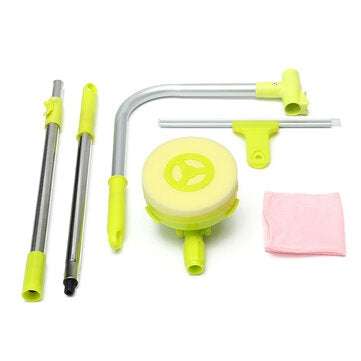 Telescopic High-rise Window Glass Cleaning Cleaner Brush Windows Dust Brush Safe