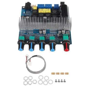 TPA3116D2 bluetooth 5.0 HIFI Digital Power Amplifier 2.1 High-power Board 12-24V Subwoofer Bass Boar