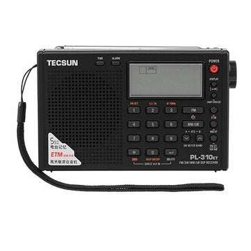 Tecsun PL-310ET Full Band Digital Demodulator FM AM SW LW Stereo Radio Receiver (COLOR.: SILVER)