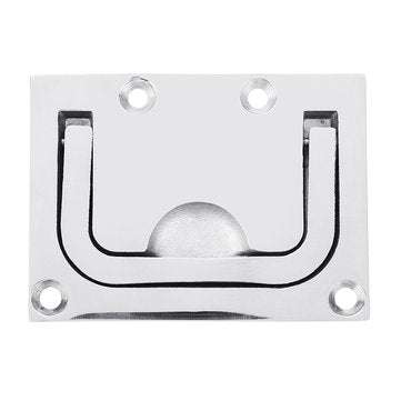 Stainless Steel 316 Flush Hatch Lift Ring Hatch Pull Handle Locker Cabinet Hardware