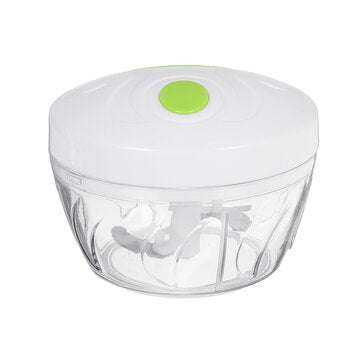 Manual Pull Rope Meat Grinder Vegetable Chopper Mashed Garlic for Kitchen