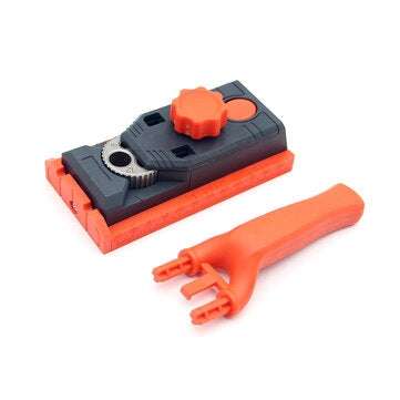 Multi-purpose Round Wood Tenon Locator Drilling Hole Positioner Woodworking Tool