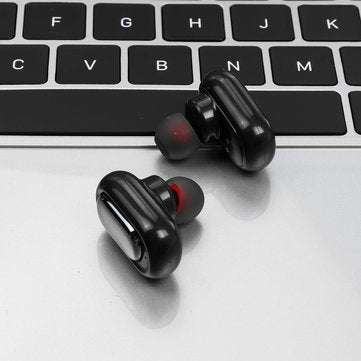 Mini TWS True Wireless bluetooth Earphone HiFi Stereo Noise Cancelling Waterproof Headphone with 800