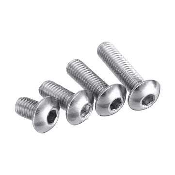 Suleve MXSH9 1220Pcs Stainless Steel Hex Socket Pan Head Screws Bolt Nuts Washers Assortment Kit M2