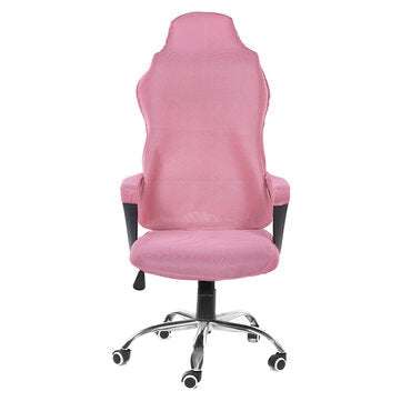 Mesh Gaming Chair Elastic Chair Cover Office Chair Dustproof Chair Cover Home Offic... (COLOR: PINK)