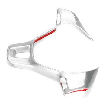 Steering Wheel Trim Frame Silver For VW Golf For Jetta Santana For POLO Tiguan Touran 2015-2020