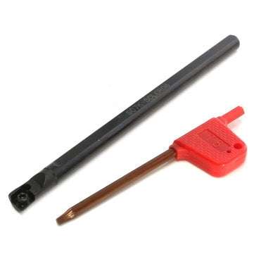S07K-SCLCR06 7x125mm Lathe Boring Bar Turning Holder with Wrench for CCMT0602