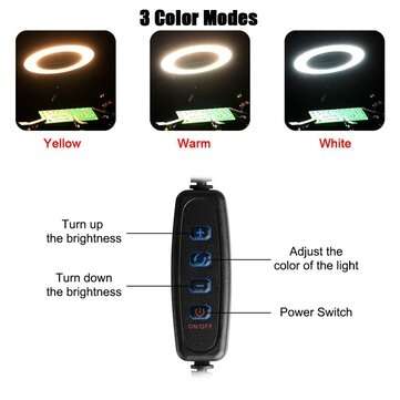 NEWACALOX Soldering PCB Holder Tool Six Arms Helping Hands Third Hand Crafts Repair Helping Welding