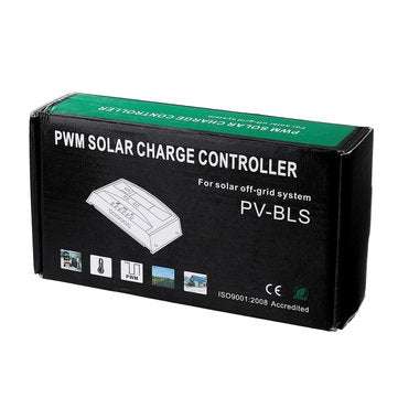 MOHOO 30A 12V/24V 5V 3A Dual USB Solar Charge Controller Solar Panel Regulator LCD Display