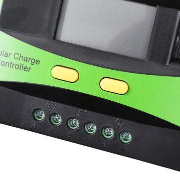MOHOO 30A 12V/24V 5V 3A Dual USB Solar Charge Controller Solar Panel Regulator LCD Display