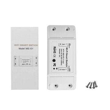 MoesHouse DIY WiFi Smart Light Switch Universal Breaker Timer Smart Life APP Wireless Remote Control