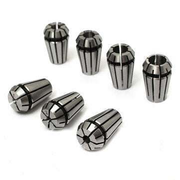 Machifit 7pcs ER11 1-7mm Spring Collet Chuck for CNC Milling Lathe Tool