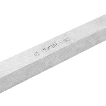 Machifit 5pcs 200x12mm HSS Square Milling Engraving Lathe Tool Bit Turning Tool